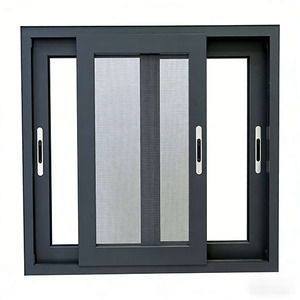 Hurricane Impact Sliding Windows Soundproof Double Glazed Aluminum Alloy Window