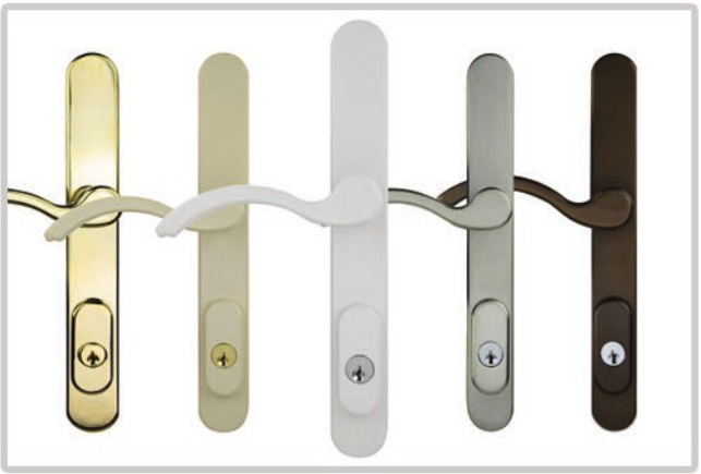 French Swing Door Handle Detail