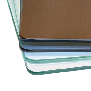 Custom Size Building Tempered Float Glass Fine Polished Edge Tempered Transparent Glass