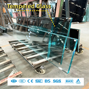 Clear Tempered Glass 3mm-19mm Flat Tempered Glass