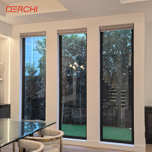 DERCHI NFRC Insulated Low-E Fixed Picture Window Floor to Ceiling