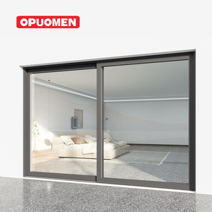 Custom Soundproof Waterproof Multi Stack Aluminum Glass Lifting Sliding Door With Screen