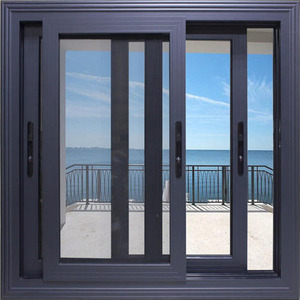 Double Glazing AS2047 AS2088 Two Track Sliding Thermal Break Window