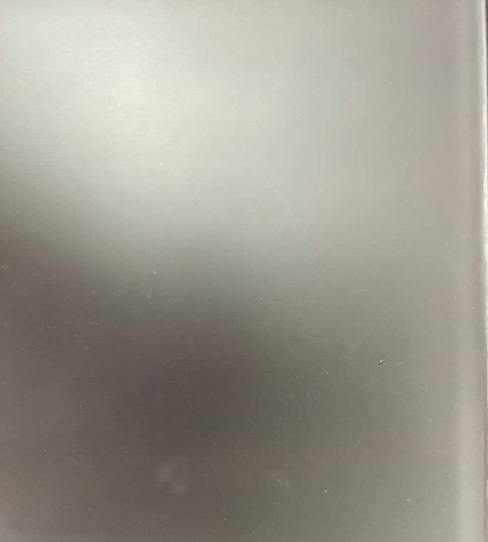 Acid Etched Frosted Privacy Glass sample