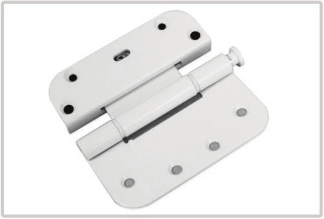 French Swing Door Tamper-Resistant Hinge