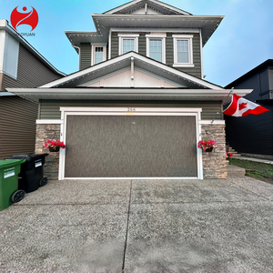 Custom Zip Track Outdoor Windproof Roller Screen Heavy Duty Garage Door Patio Durable UV Resistant Zip Blinds