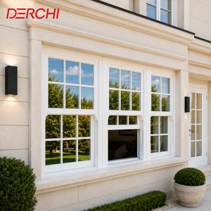 Derchi Vertical Slide Up Window Modern Style Sash Windows