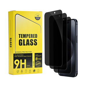 2.5D Privacy Tempered Glass Anti Spy Screen Protector 9h for iPhone