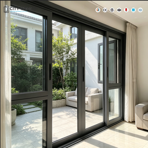 Soundproof Windproof PVC UPVC Building Doors
